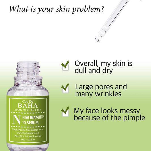 Cos De BAHA - N Niacinamide 10 Serum Jumbo 60ml