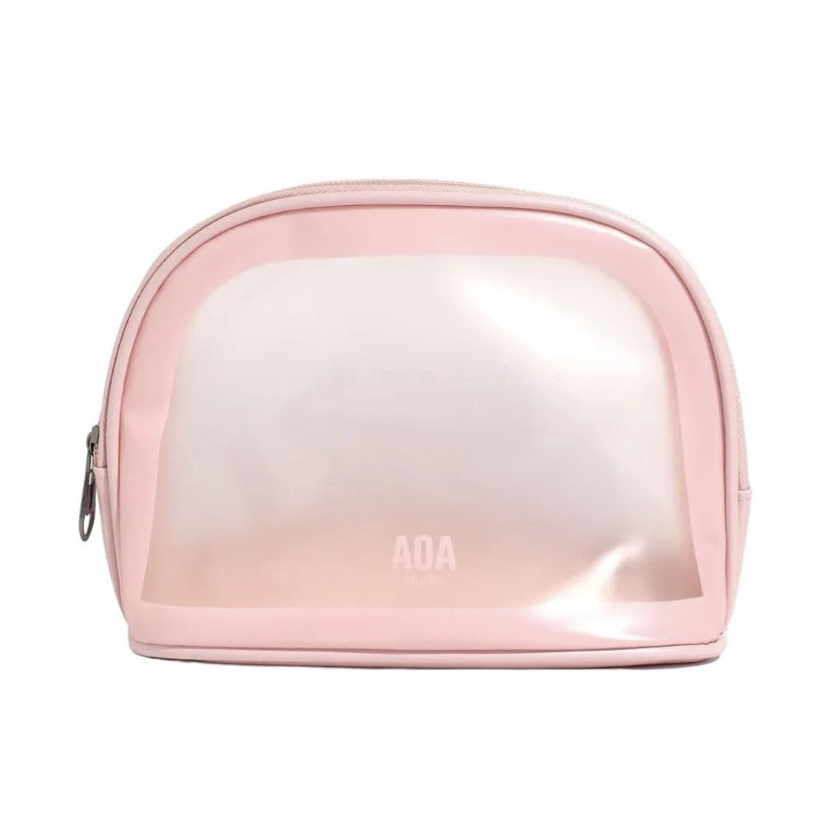 AOA Clear Frosted Makeup Bag