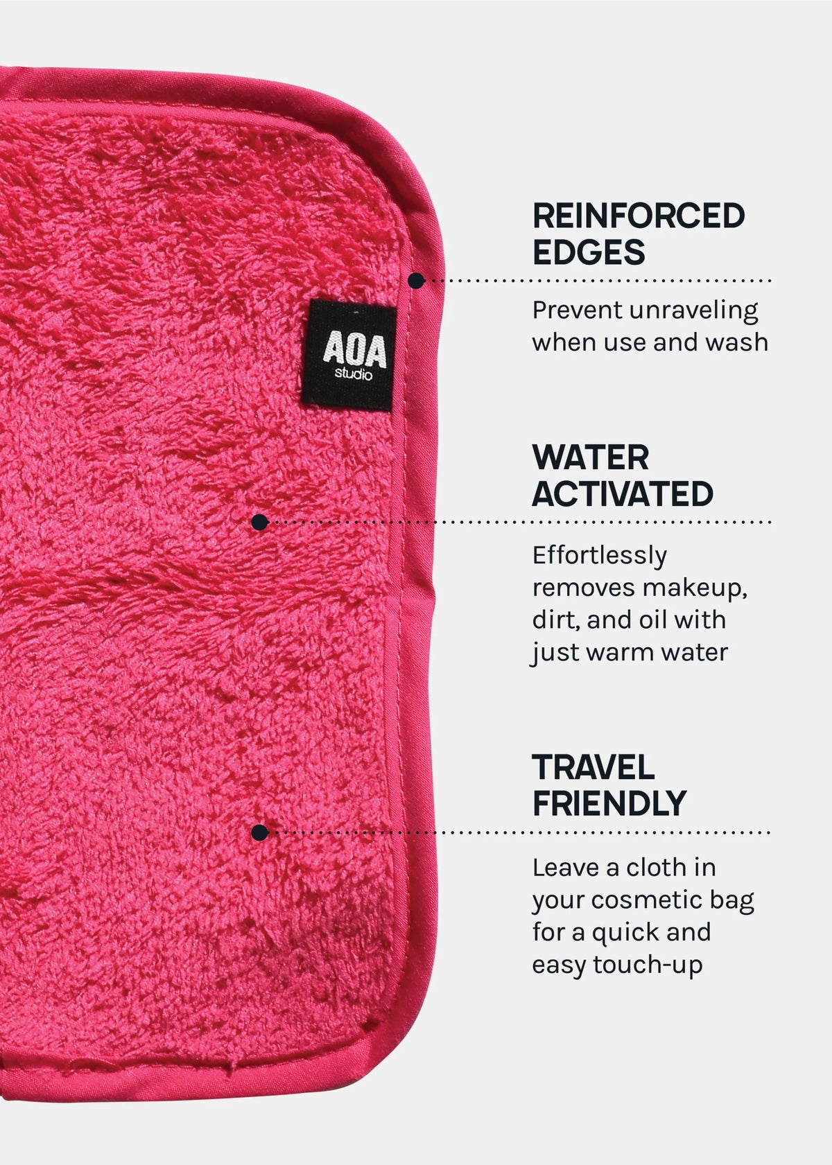 AOA Microfiber wash cloth