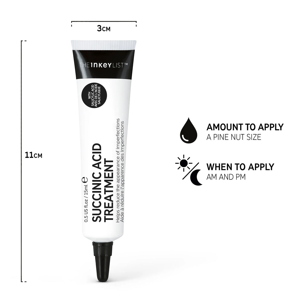 Inkey List Succinic Acid Treatment 15ml