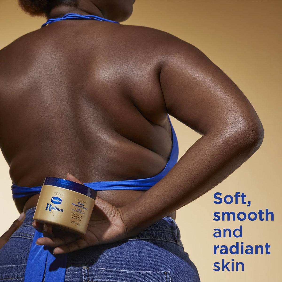 Vaseline Radiant X Deep Nourishing Body Cream 10oz
