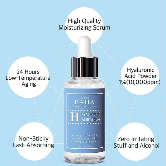 Cos De Baha Hylauronic Acid Serum 60ml