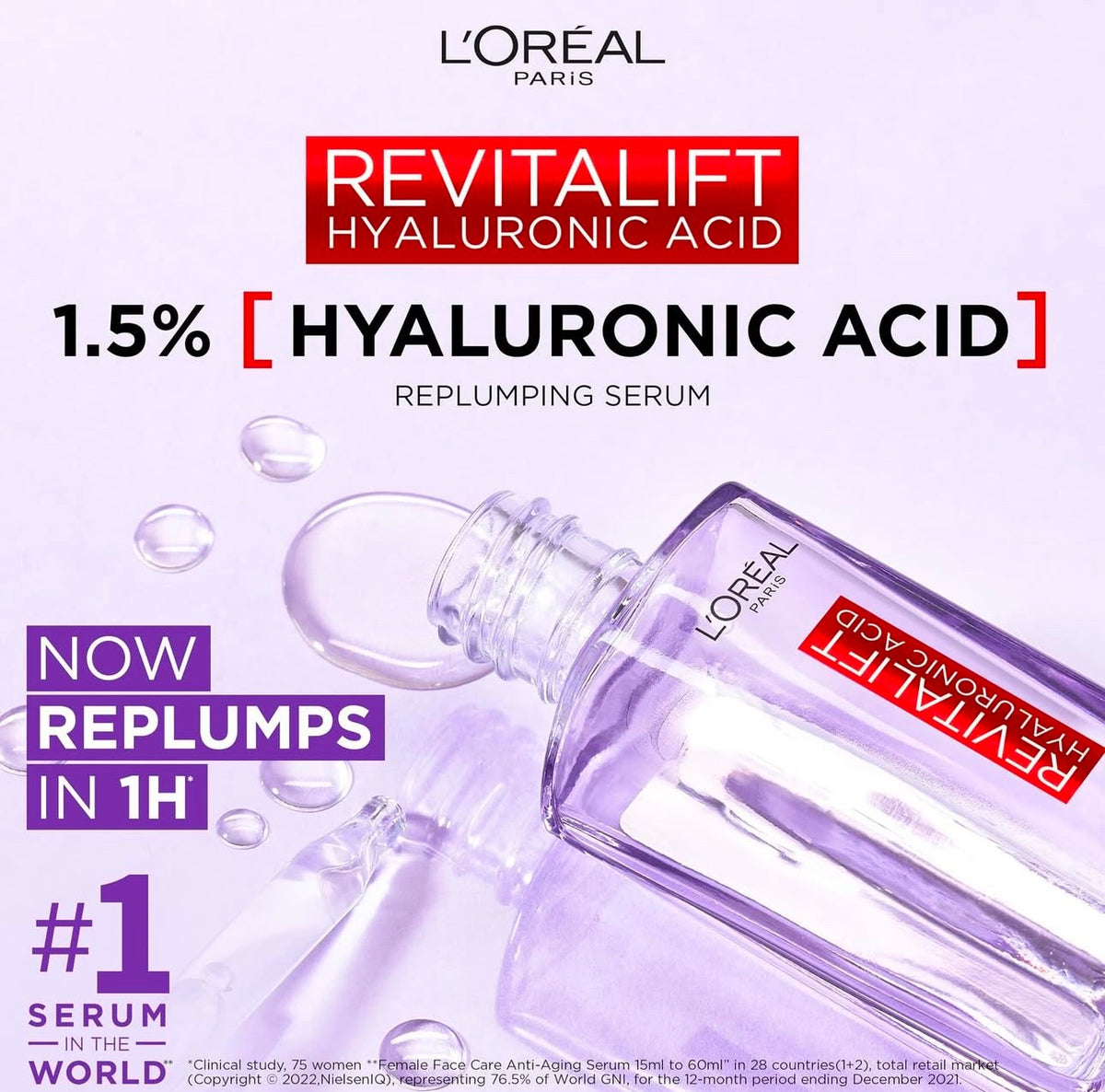 L’Oreal Revitalift Hyaluronic Acid Filler Serum 30ml