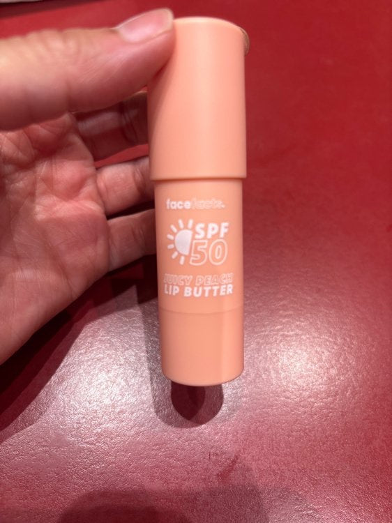 Face Facts SPF 50 Lip Butter Juicy Peach