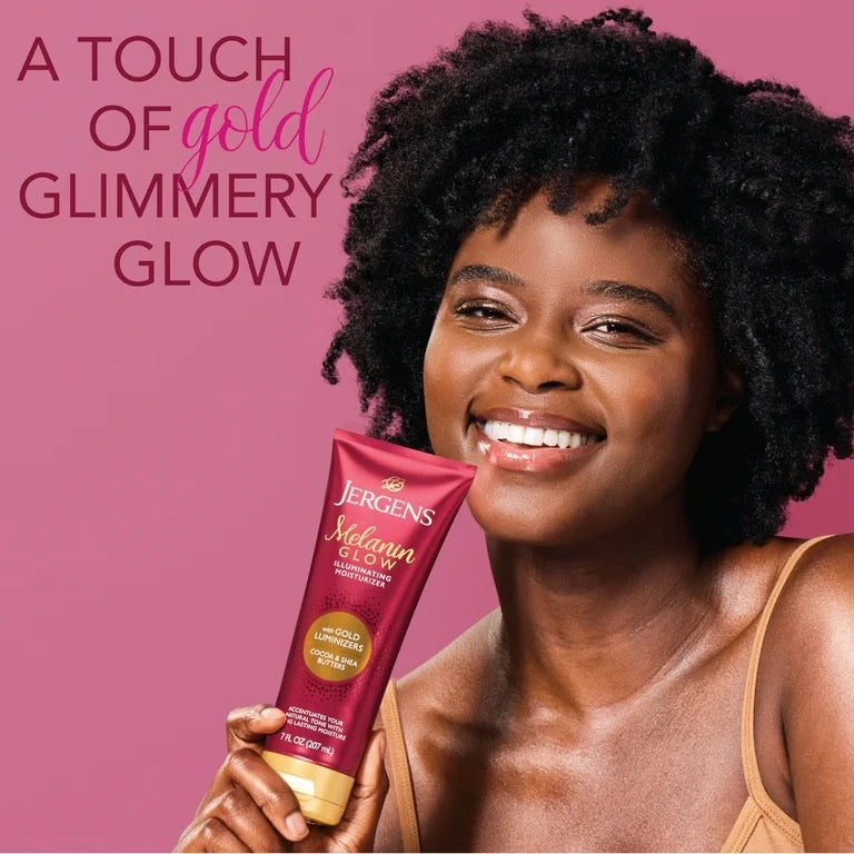 Jergens Melanin Glow Illuminating Moisturiser 7oz
