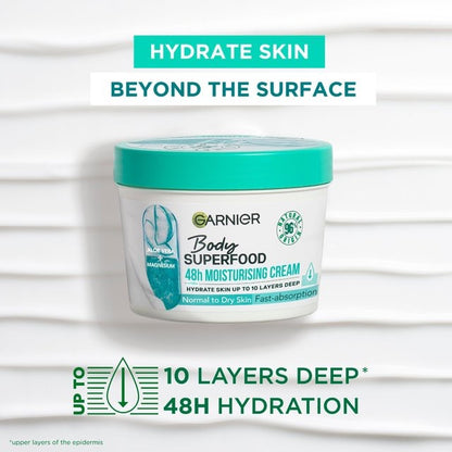 Body Care Garnier Body Superfood Aloe Vera &amp; Magnesium 380 ml