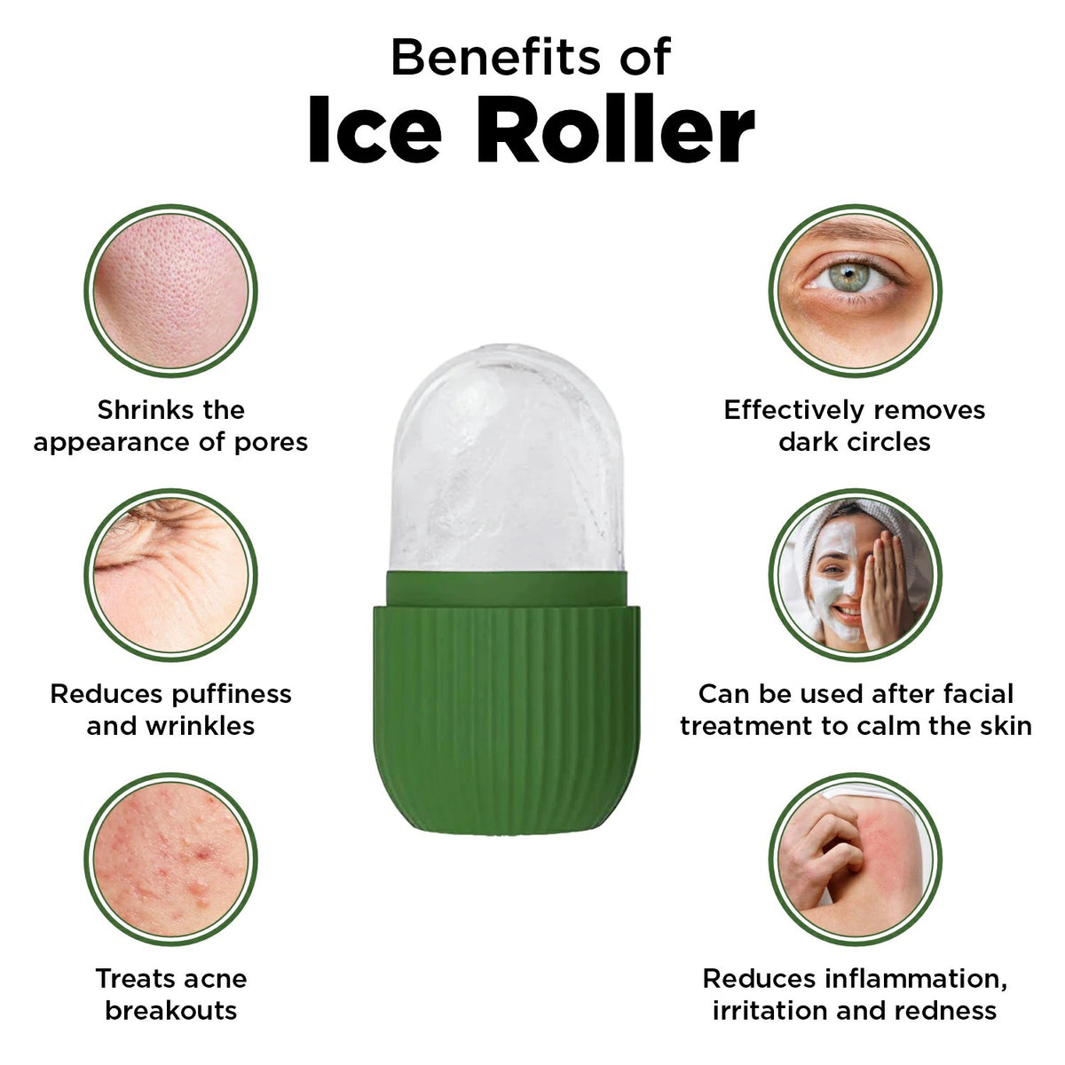 Ice Sculpting Roller Green