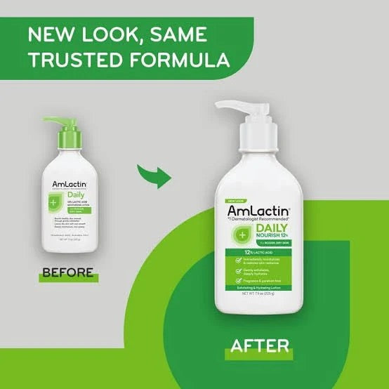 Amlactin Daily Nourish 12% Lactic Acid 20oz