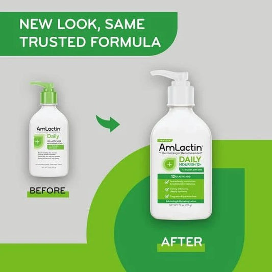 Amlactin Daily Nourish 12% Lactic Acid 20oz