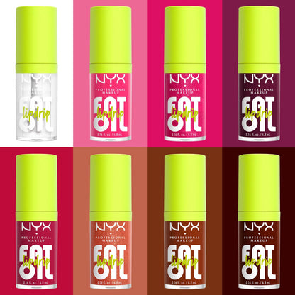 NYX Professional Makeup Fat Oil Lip Drip Lip Gloss - 0.16 fl oz- shade Newsfeed