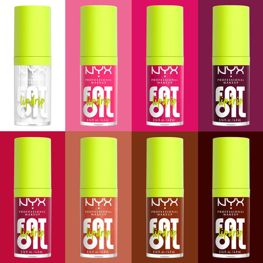 NYX Professional Makeup Fat Oil Lip Drip Lip Gloss - 0.16 fl oz- shade Newsfeed