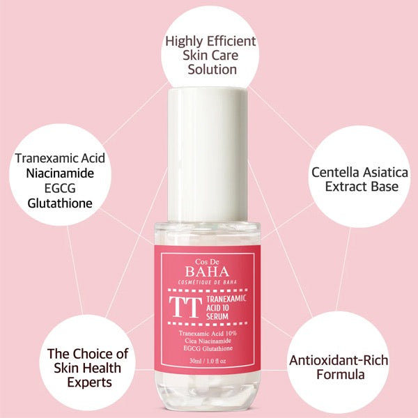 Cos De BAHA - TT Tranexamic Acid Facial Serum [30ml]