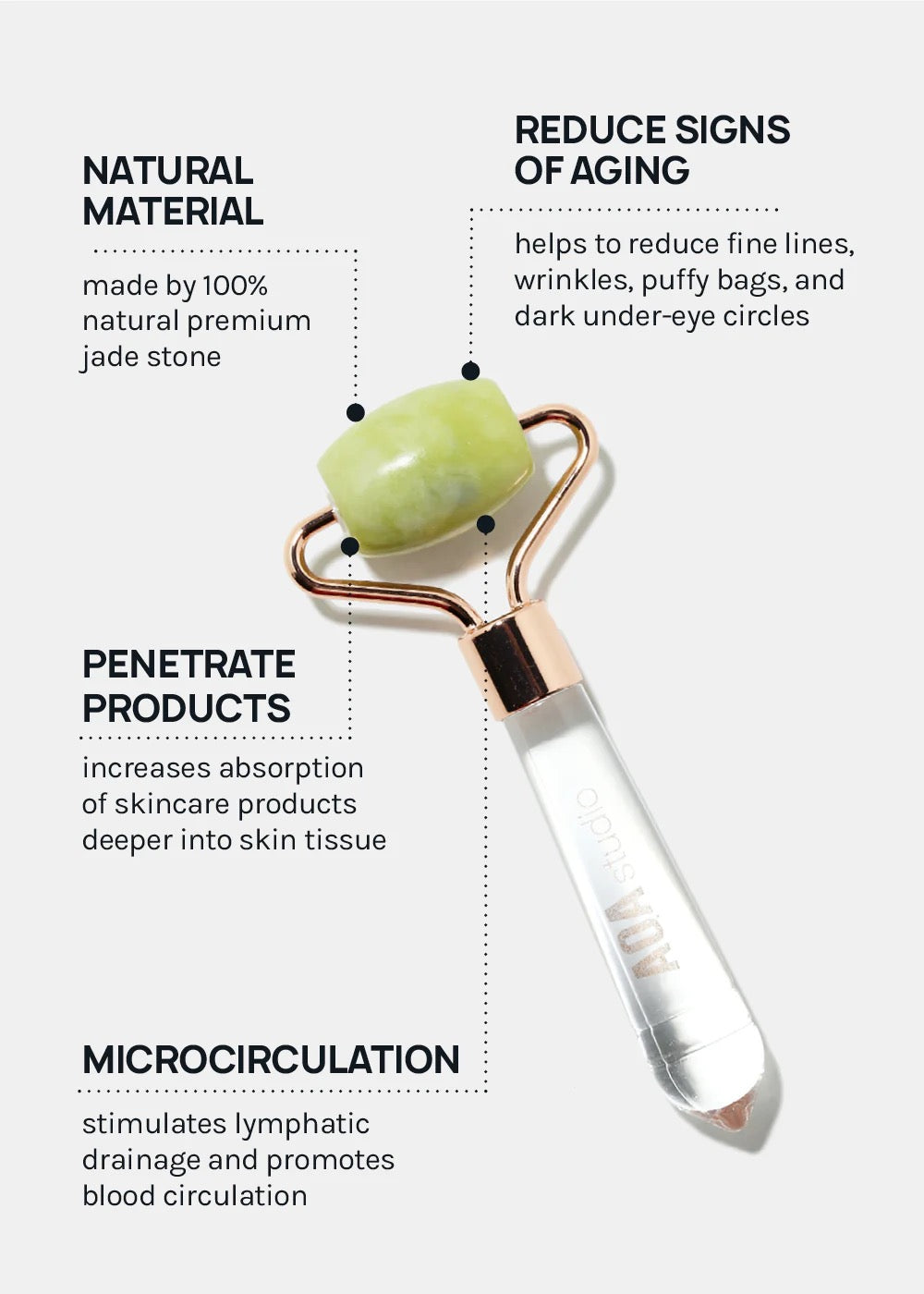 AOA Jade Facial Roller