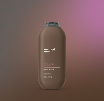 Method Men Sandalwood & Vetiver 18floz