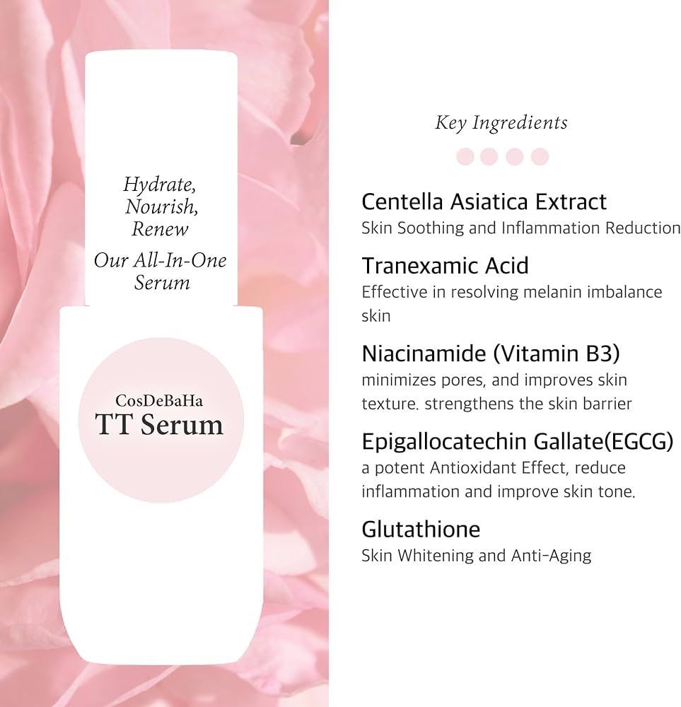 Cos De BAHA - TT Tranexamic Acid Facial Serum [30ml]
