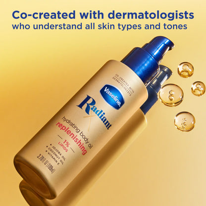 Vaseline® Radiant X Replenishing Hydrating Body Oil 3.7 oz