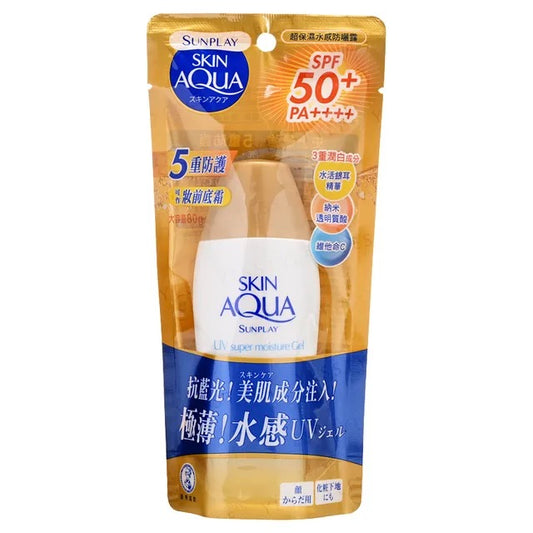 Rohto Mentholatum - Sunplay Skin Aqua UV Super Moisture Gel SPF 50+ PA++++ [80g]