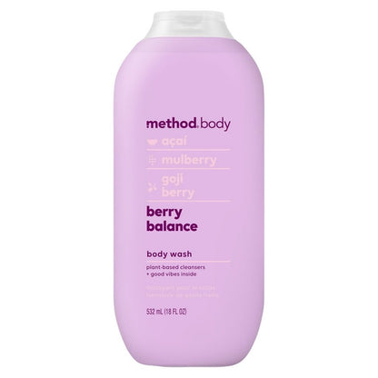 Method Body Wash Berry Balance 18floz