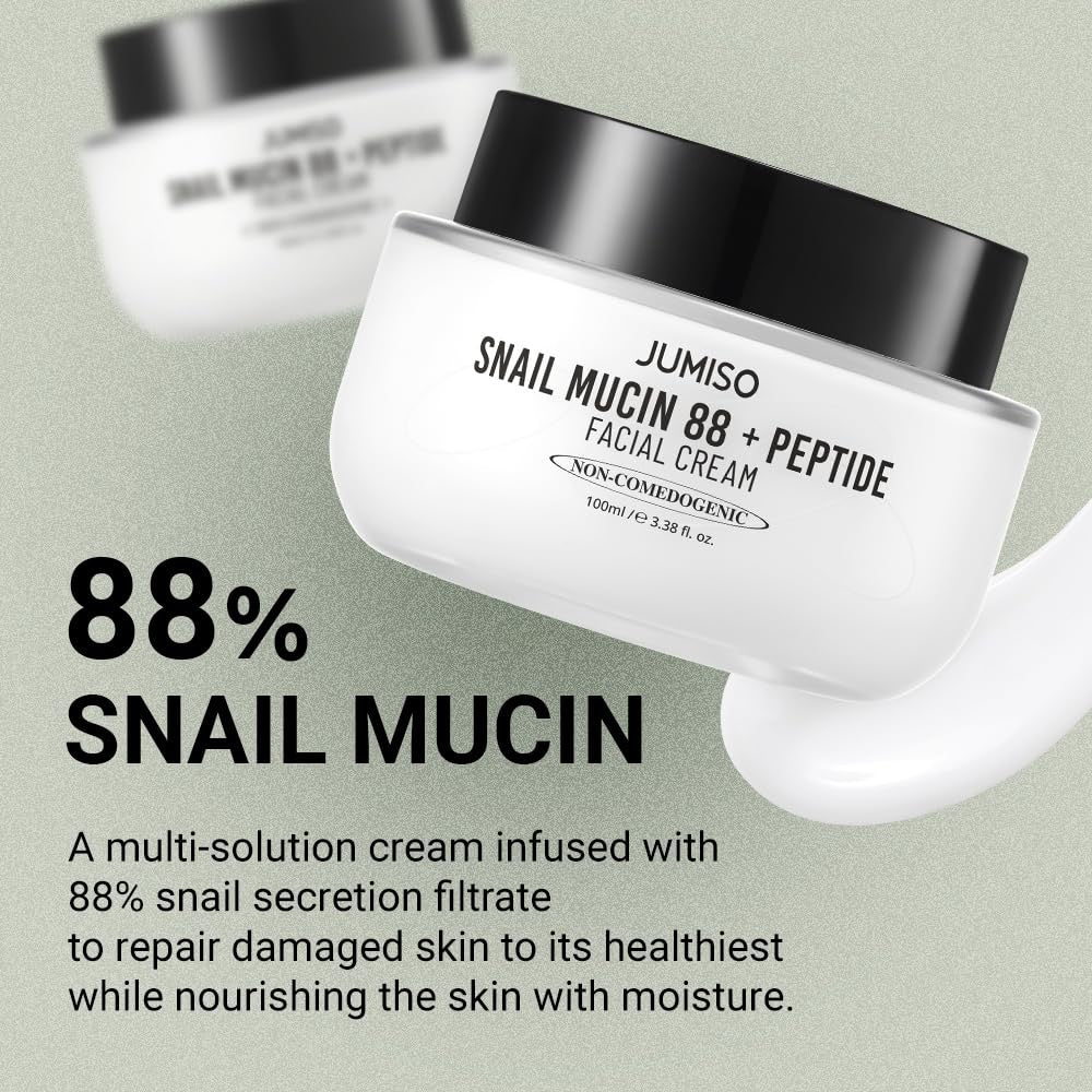 JUMISO - Snail Mucin 88 + Peptide Facial Cream [100ml]