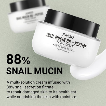 JUMISO - Snail Mucin 88 + Peptide Facial Cream [100ml]