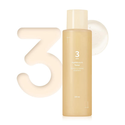 Numbuzin - No. 3 Super Glowing Essence Toner [200ml]