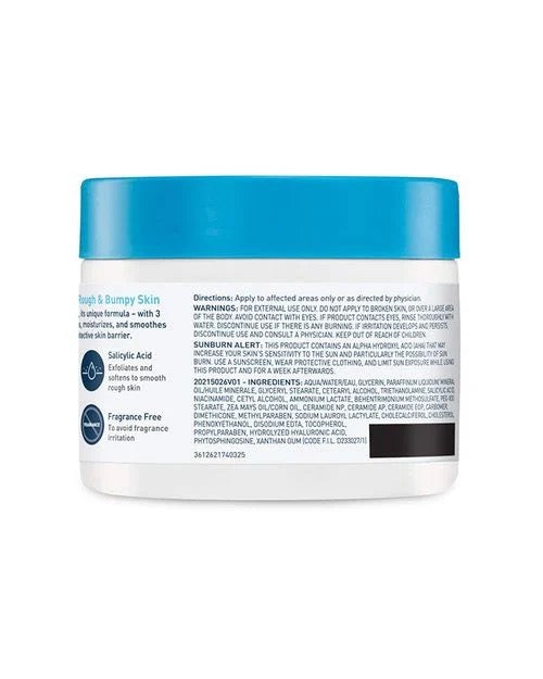 Cerave SA Smoothing Cream for Rough and Bumpy Skin 340g