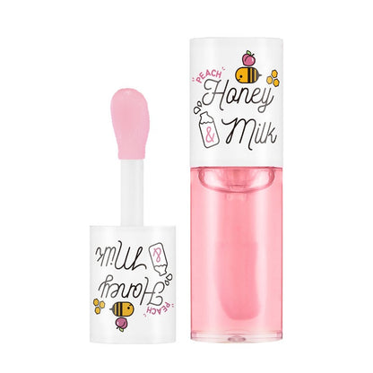 A'PIEU - Honey &amp; Milk Lip Oil - [Peach]