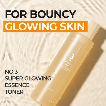 Numbuzin - No. 3 Super Glowing Essence Toner [200ml]