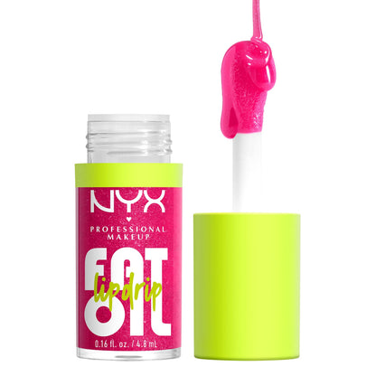 NYX Professional Makeup Fat Oil Lip Drip Lip Gloss - 0.16 fl oz- shade supermodel