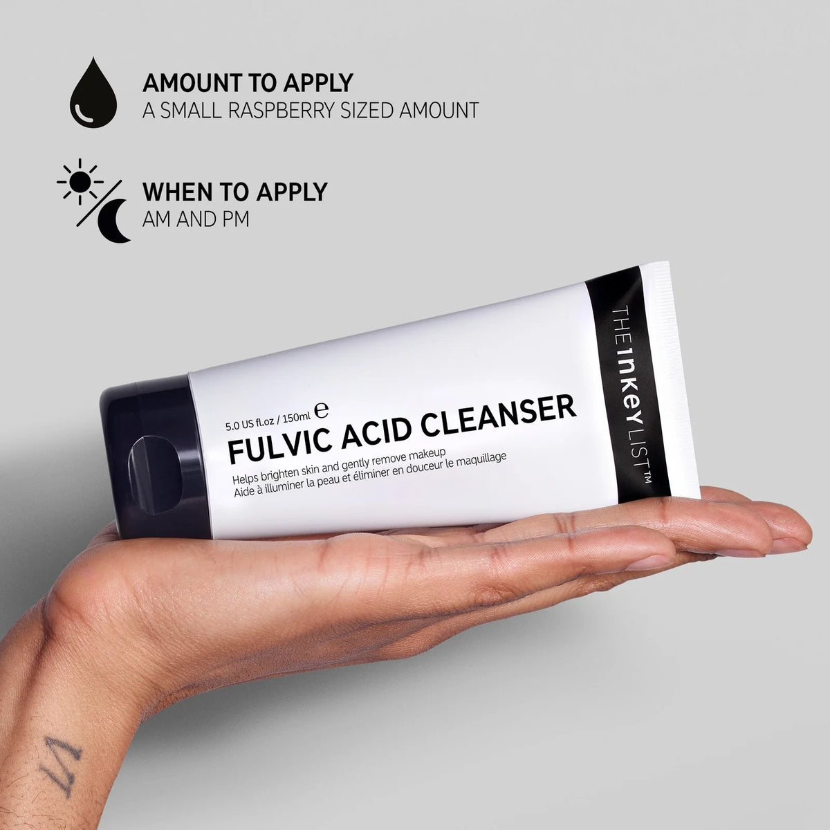 The INKEY List Fulvic Acid Cleanser 150ml