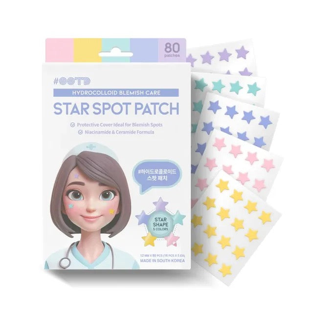 OOTD - Star Spot Pimple Patch [80 patches in Pack ]