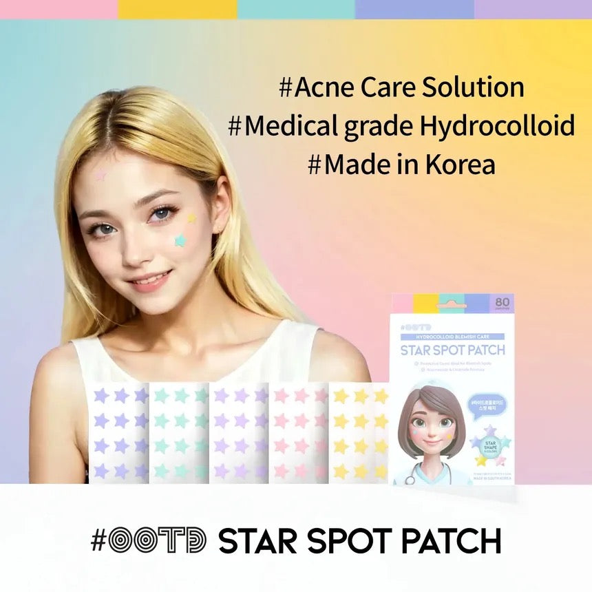 OOTD - Star Spot Pimple Patch [80 patches in Pack ]