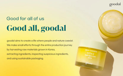 Goodal Green Tangerine Vita C Dark Spot Care Cream 50ML