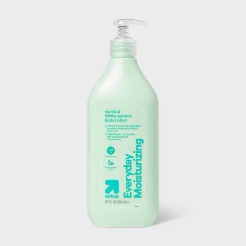 Up& Up Everyday Moisturising Vanilla & Jasmine Body Lotion 20floz