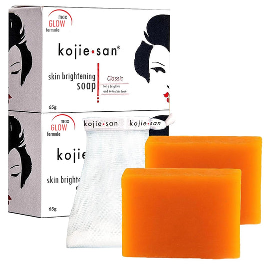 Kojie San Bundle( 1 Soap 65g  &amp; 1 Exfoliating Net)