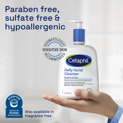 Cetaphil Daily Facial Cleanser 8oz