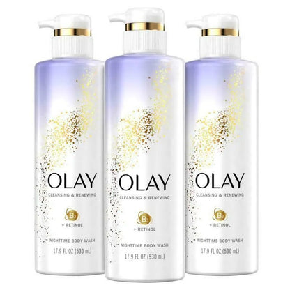 Olay Retinol Cleansing &amp; Renewing Nighttime Body Wash 530ml