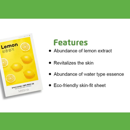 MISSHA - Airy Fit Sheet Mask [Lemon ]
