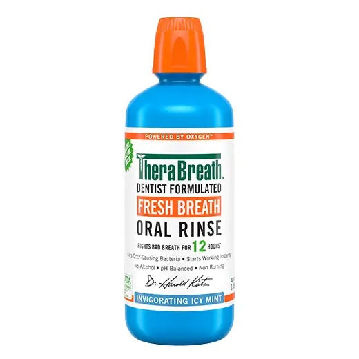 THERABREATH Fresh Breath Oral Rinse Icy Mint