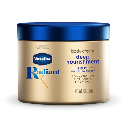 Vaseline Radiant X Deep Nourishing Body Cream 10oz
