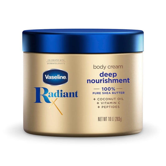 Vaseline Radiant X Deep Nourishing Body Cream 10oz