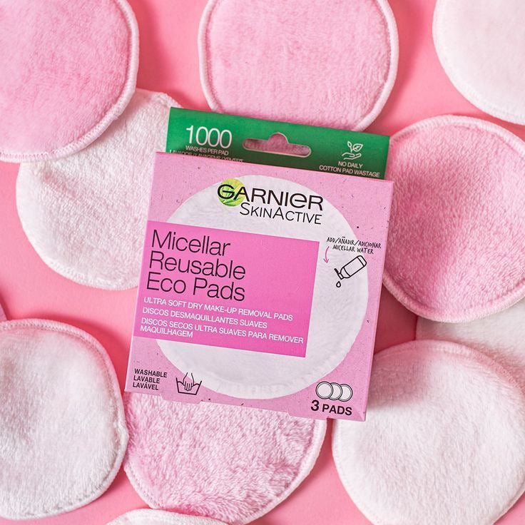 Garnier Micellar Reusable Make-up Remover Eco Pads