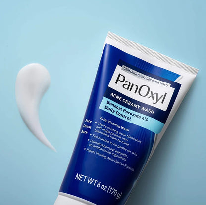 PanOxyl | Acne Creamy Wash with Benzoyl Peroxide Formula 10% benzoyl peroxide