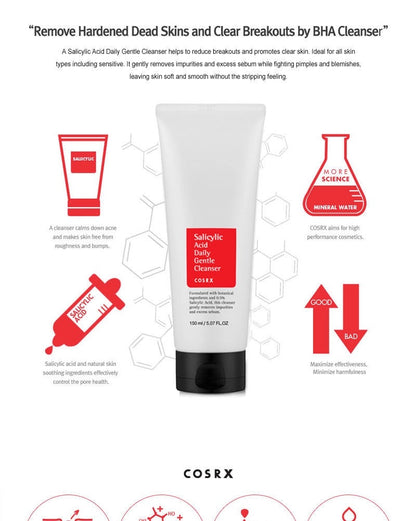 COSRX - Salicylic Acid Daily Gentle Cleanser 150 ML