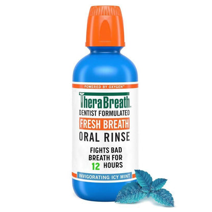 THERABREATH Fresh Breath Oral Rinse Icy Mint