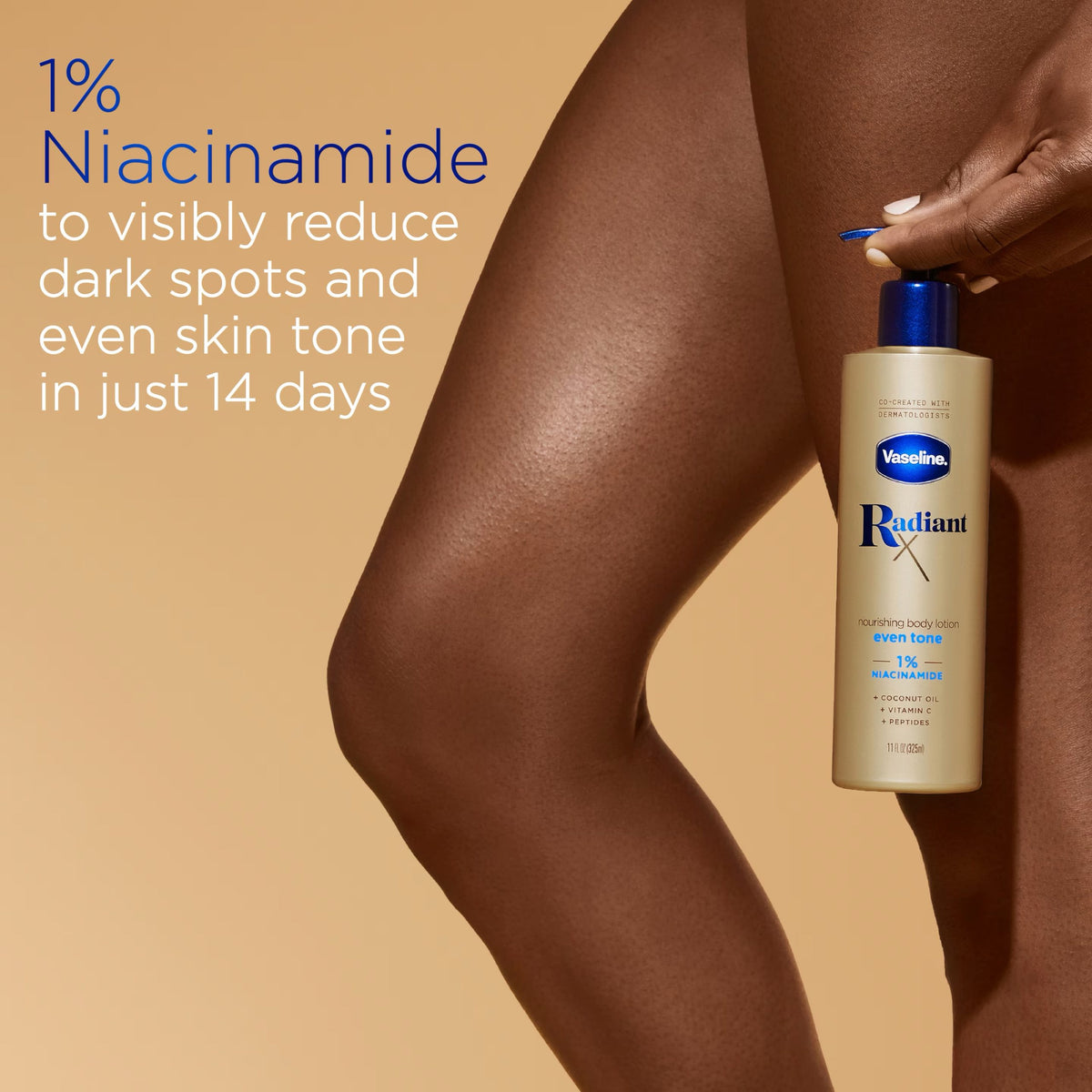 Vaseline® Radiant X Even Tone Nourishing Body Lotion 325 ml