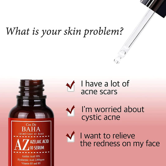 Cos De BAHA - AZ Azelaic Acid 10 Serum 30 ml
