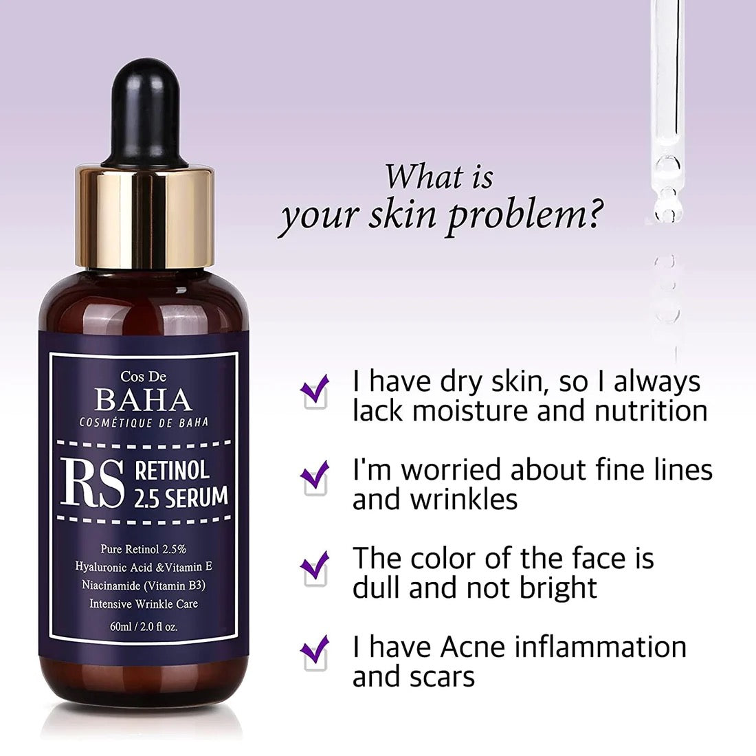 Cos De BAHA - RS Retinol 2.5 Serum 30 ml