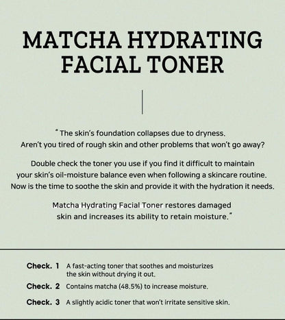 Blab Matcha Hydrating Facial Toner 200ml
