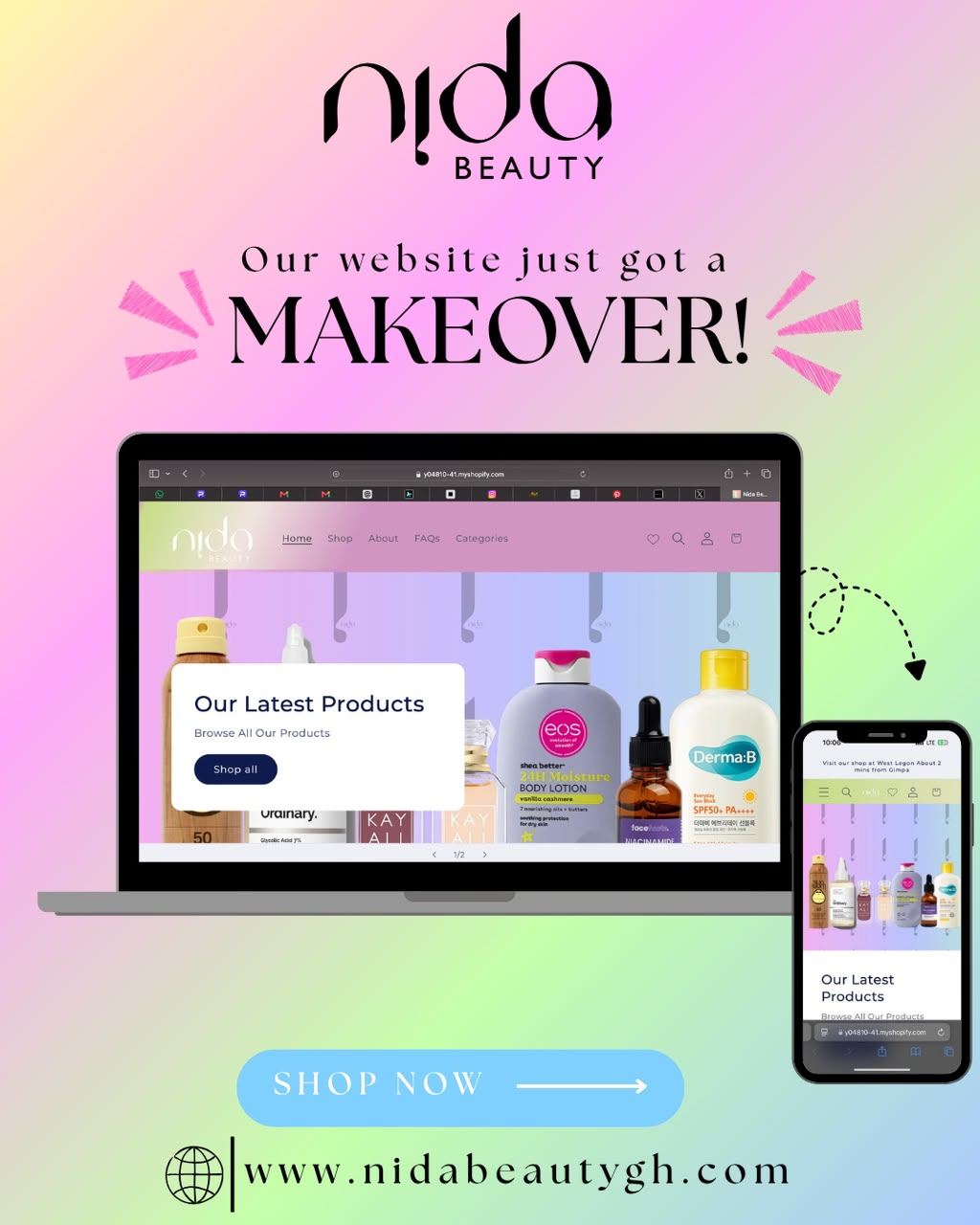 This is our new website